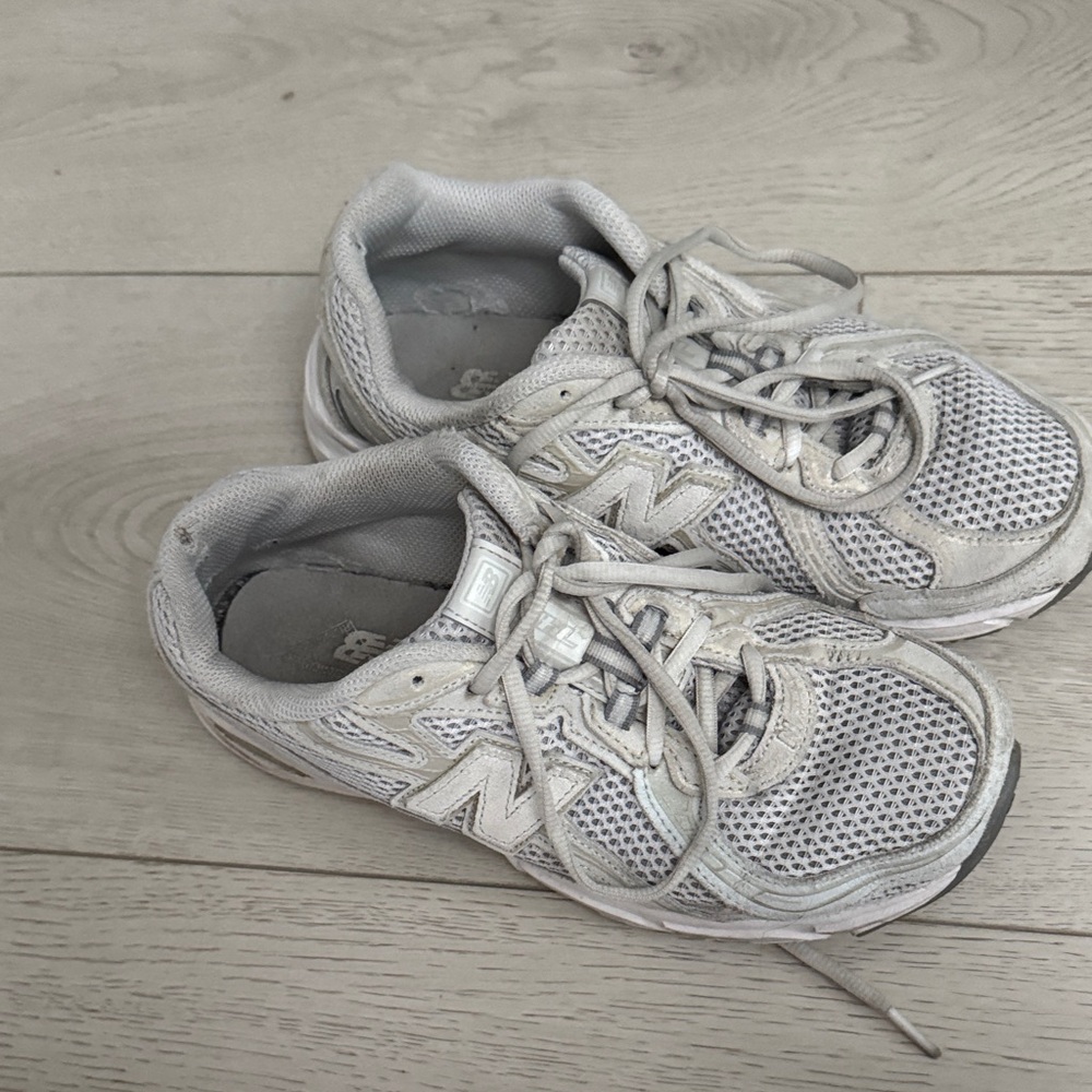 New Balance Kids' White Sneakers